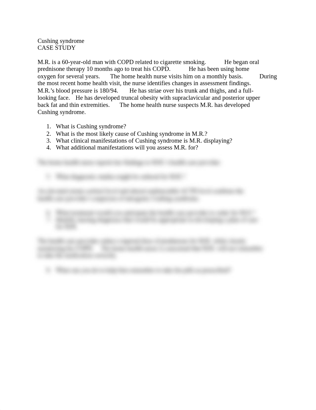 Cushing syndrome CASE STUDY F2019.docx_dpzmyeulb4i_page1