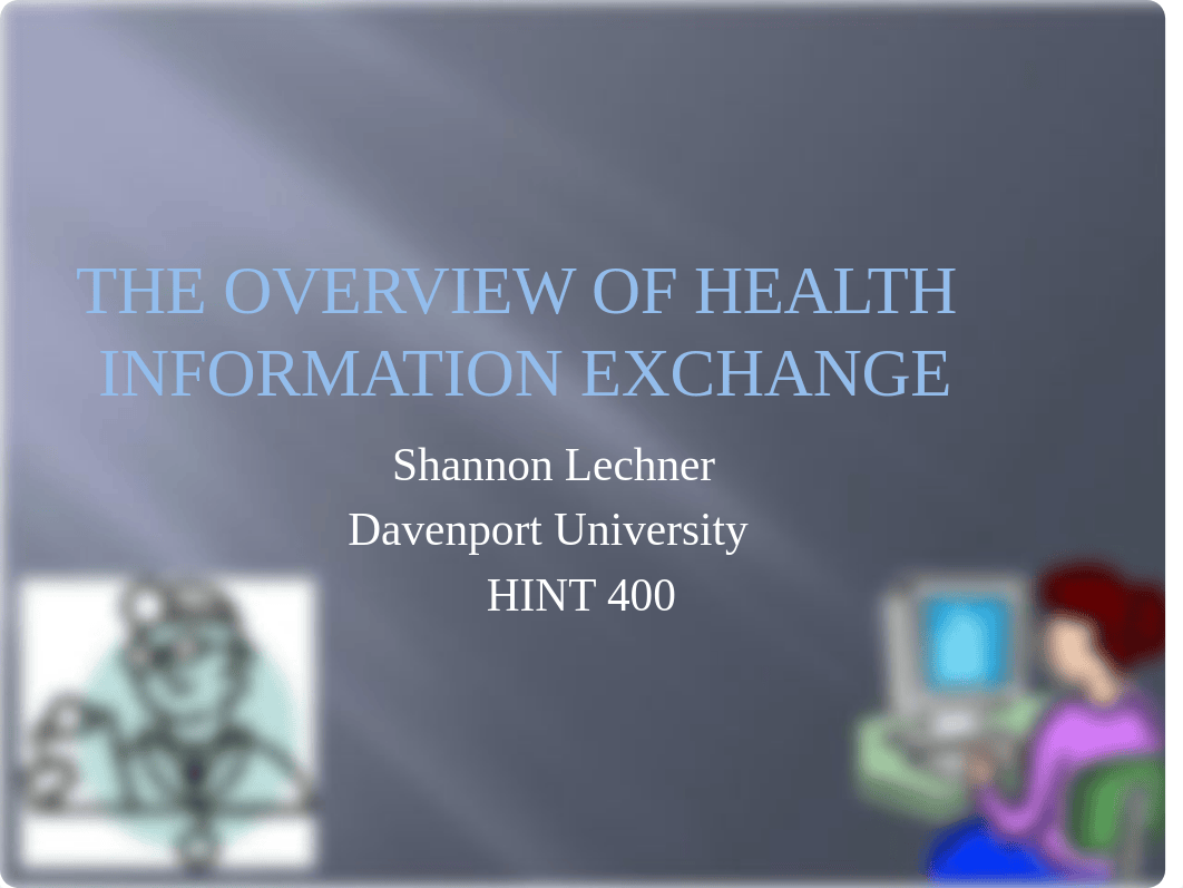 The Overview of health information exchange_dpzqi54e2e8_page1