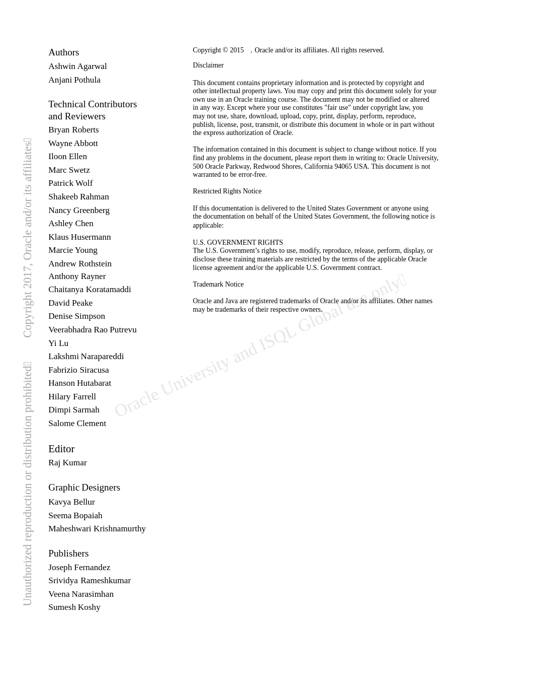 printed_APEX Workship I SG Ed2 Vol I April2017 D79653GC20_sg1.pdf_dpzqmwltswt_page2