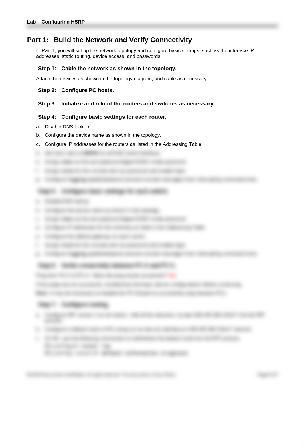 4.3.3.4 Lab - Configure HSRP.docx_dpzso5h1c3o_page3