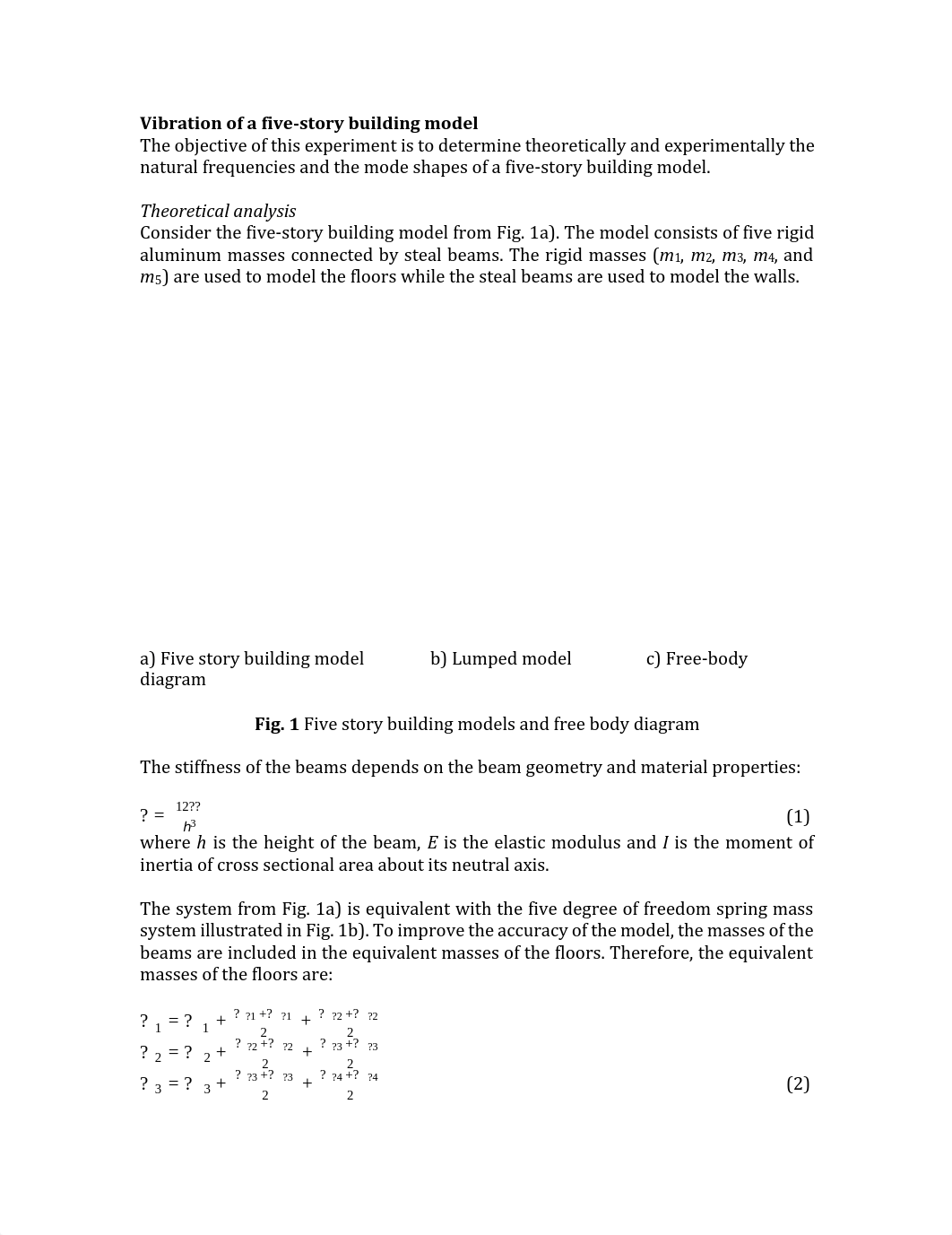 Lab 4 - Vibration of a five story building model  Exps 1 2.pdf_dpzsrmh9z4w_page1