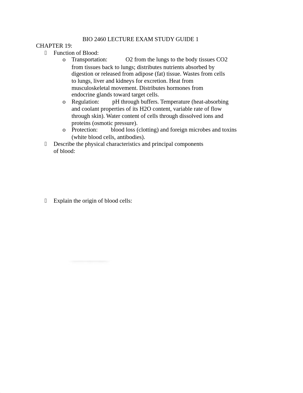 BIO 2460 LECTURE EXAM STUDY GUIDE 1.docx_dpzvcnnhjre_page1