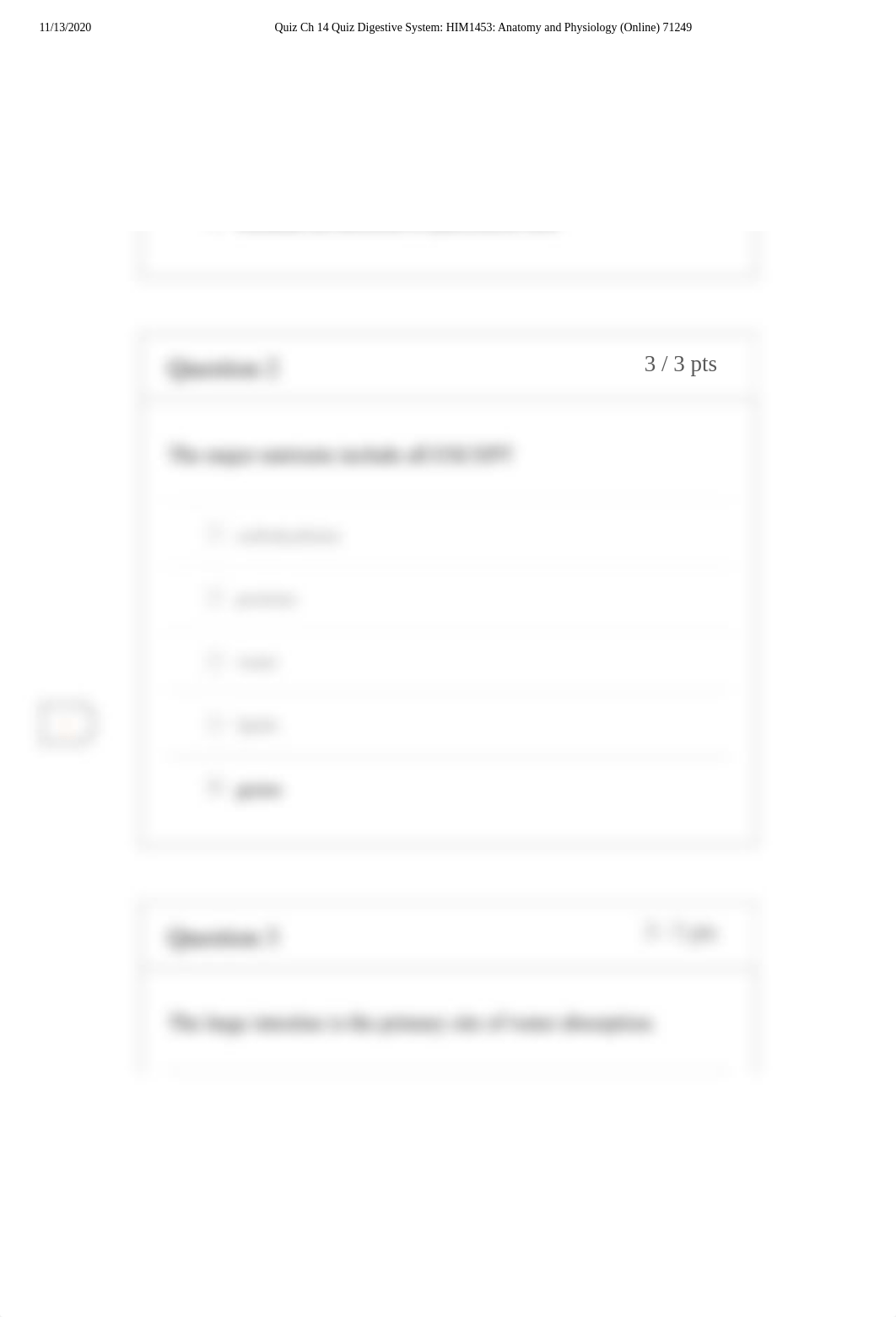 Quiz Ch 14 Quiz Digestive System_ HIM1453_ Anatomy and Physiology (Online) 71249.pdf_dq02nnu3p67_page2