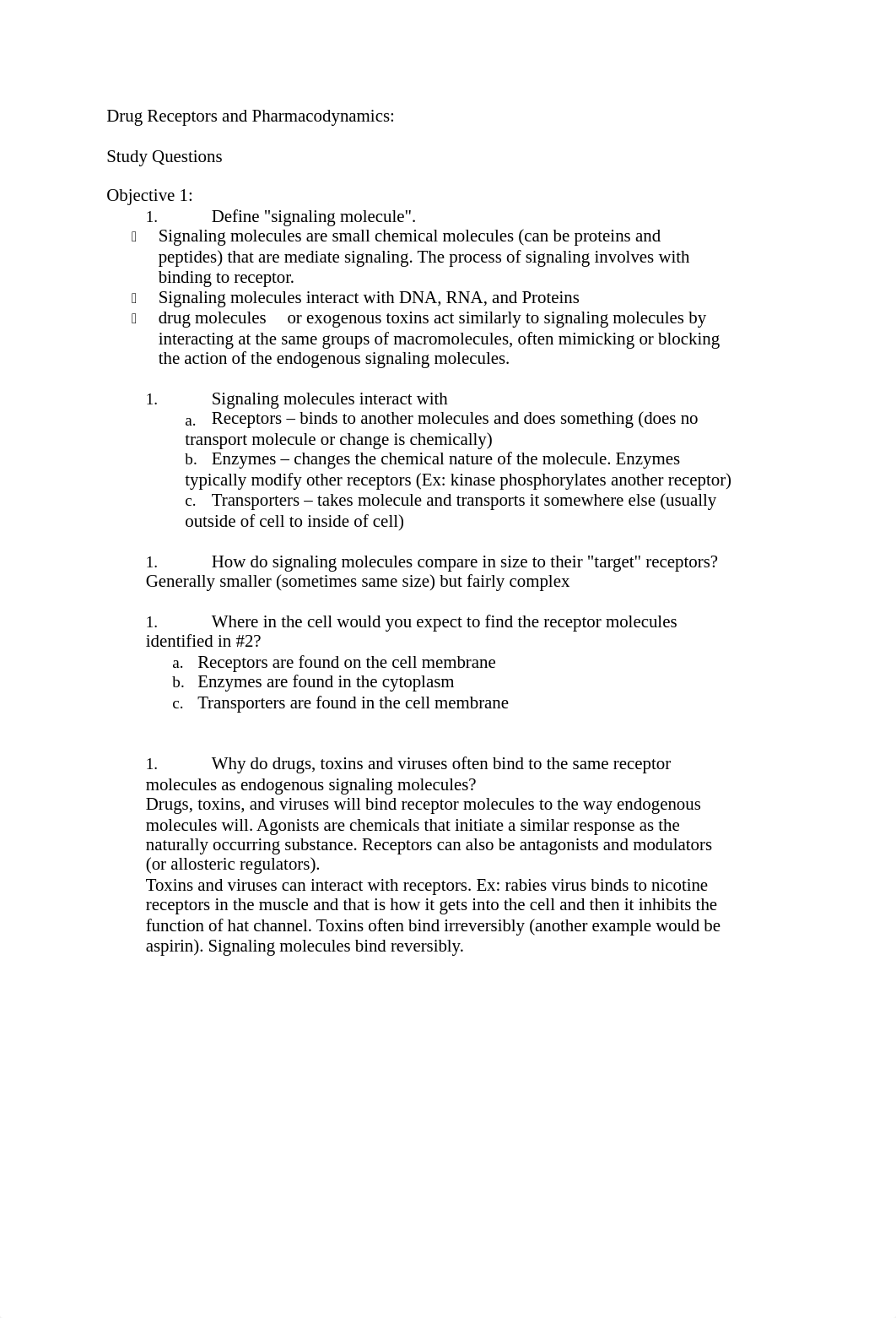 Drug Receptors and Pharmacodynamics - Study questions_dq08u42kvyb_page1