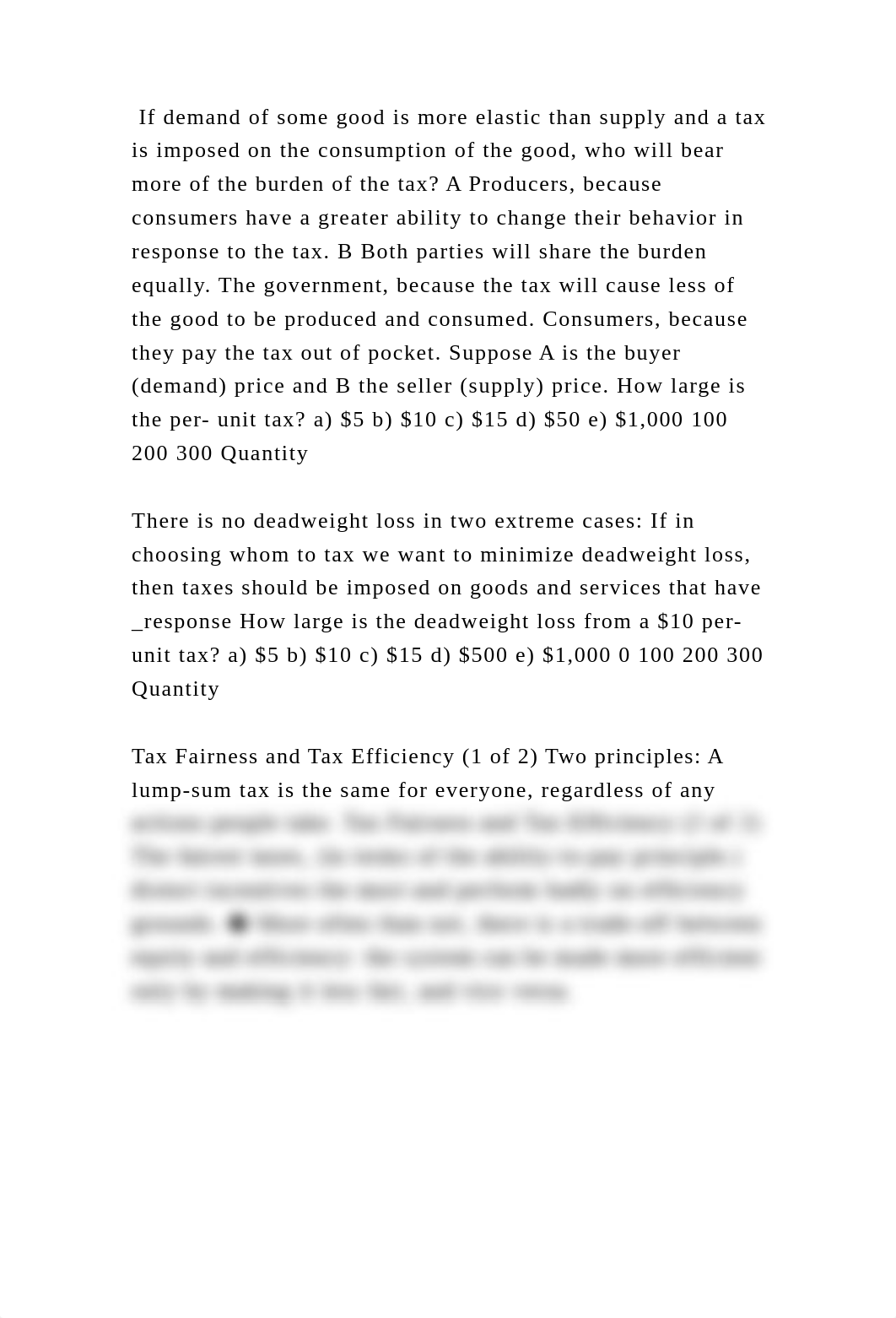 If demand of some good is more elastic than supply and a tax is impos.docx_dq0rmos037k_page1