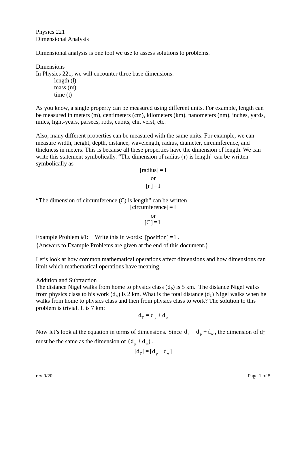 221 Dimensional Analysis.pdf_dq0xl2o3riz_page1