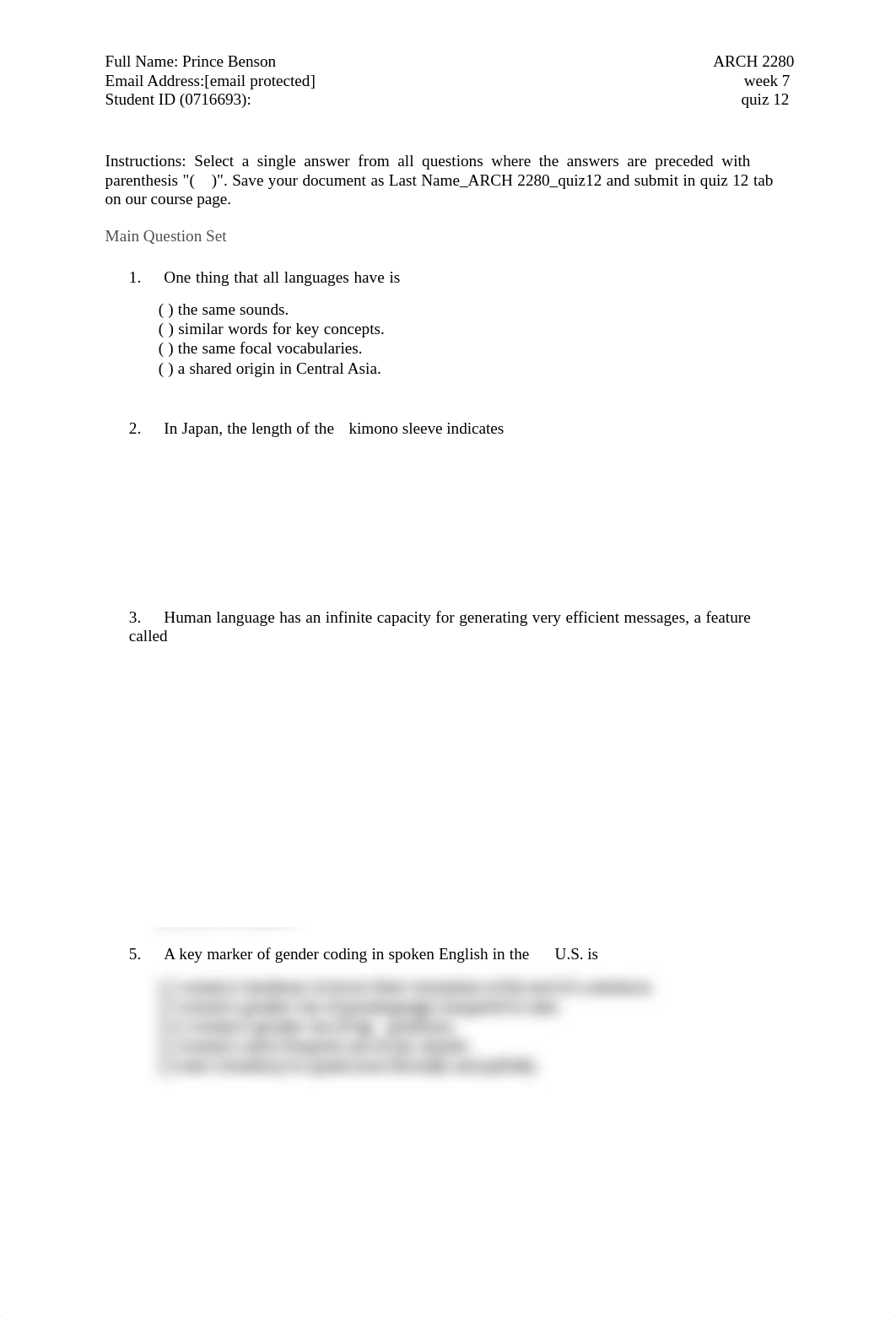 ARCH 2280 wk 7 quiz 12 princebenson.pdf_dq0yzygpq14_page1