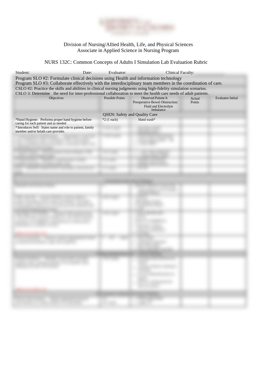 Common Concept Simulation Evaluation Rubric Fluid and Electrolyte Imbalance.docx_dq153pyzc8a_page1