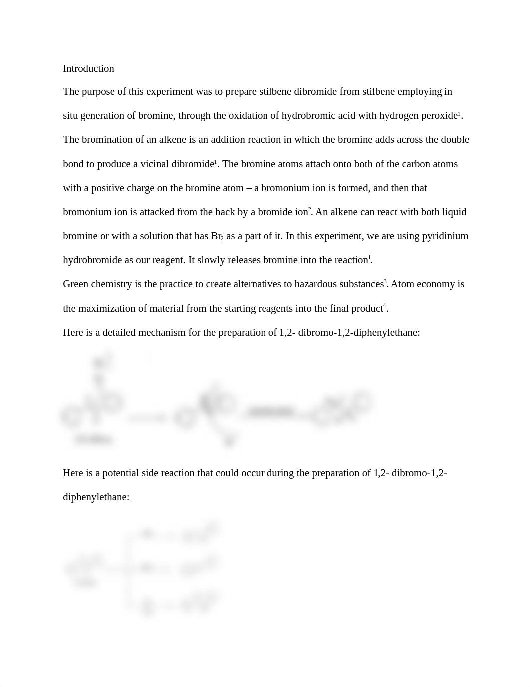 A Greener Bromination of Stilbene and Qualitative Determination of Alkene Compounds.docx_dq18y0gxdsx_page2