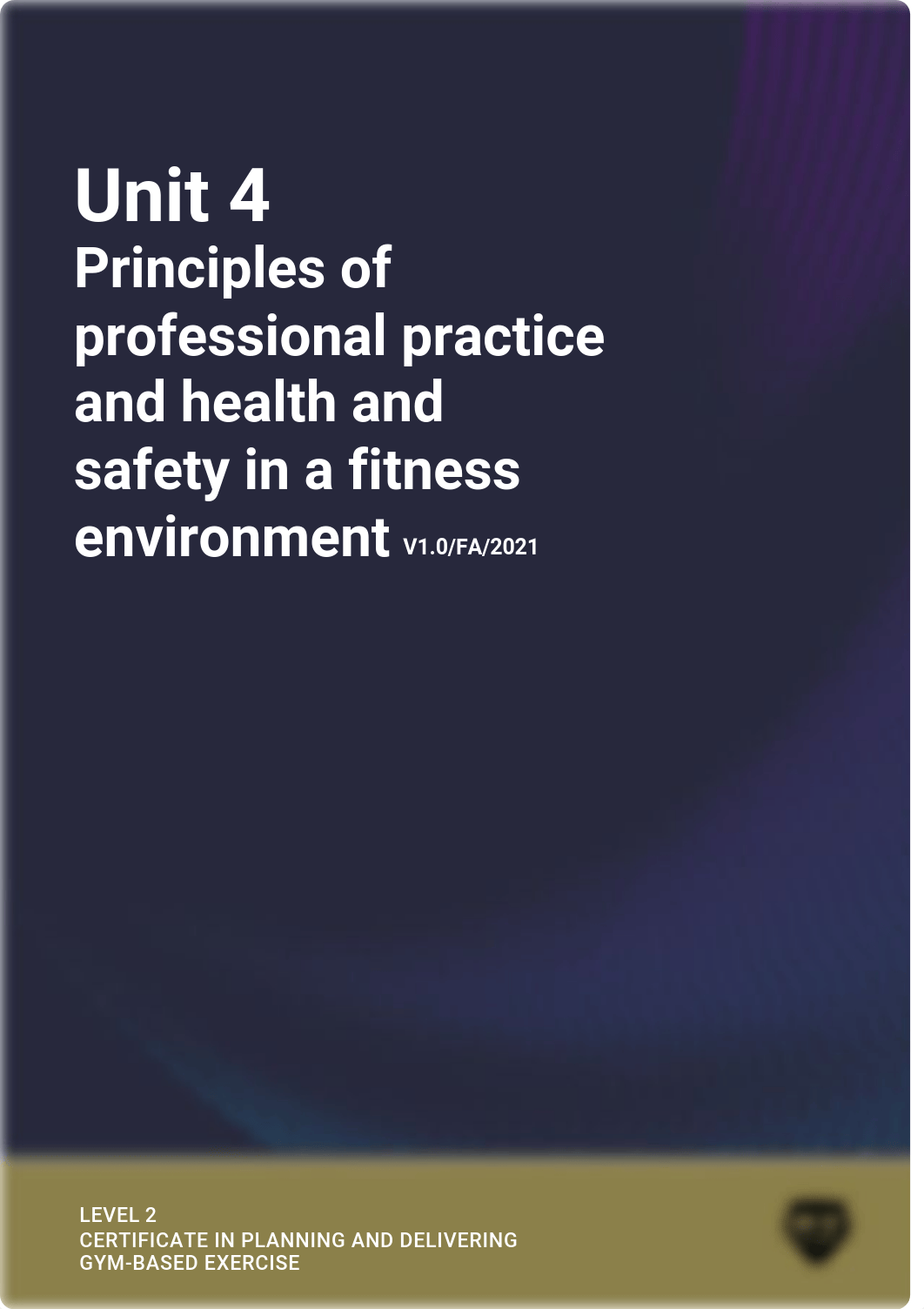 PTA L2 U4 - Principles of professional practice and health and safety in a fitness environment 13_01_dq1ju3wng6u_page1