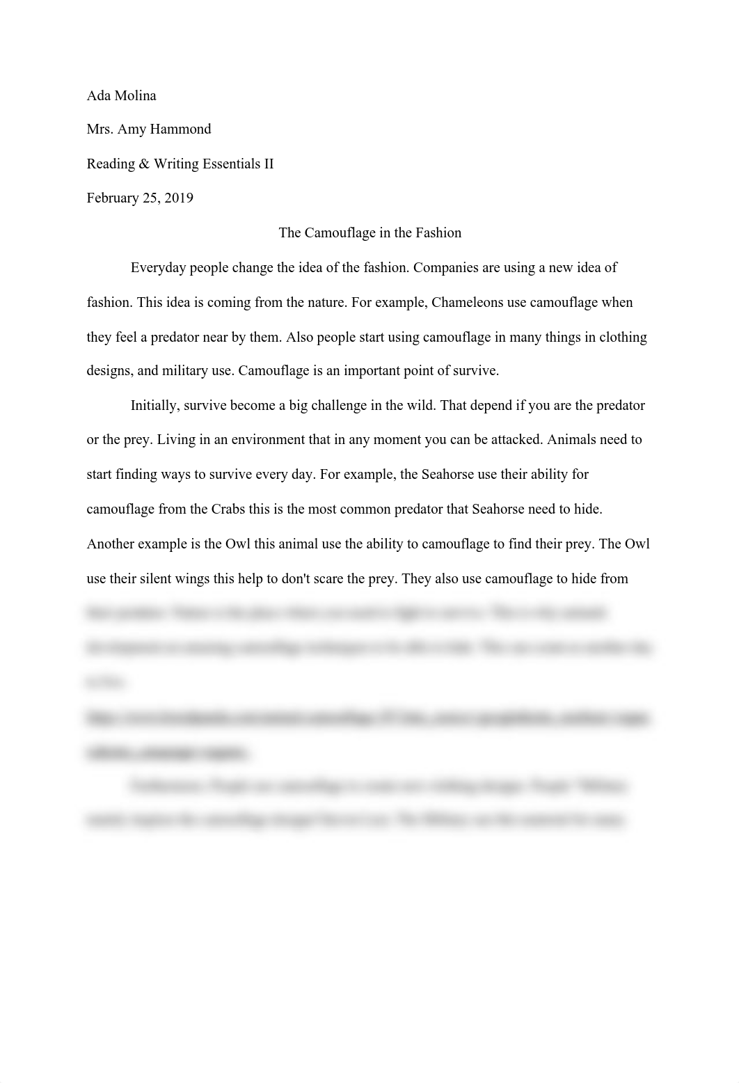 camouflage Essay(2).pdf_dq1oldlygyc_page1