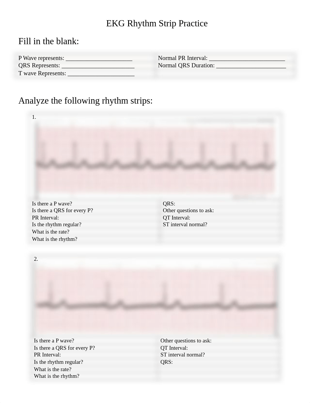 EKG Rhythm Strip Practice STUDENT Level 2.docx_dq1sg7v6j95_page1