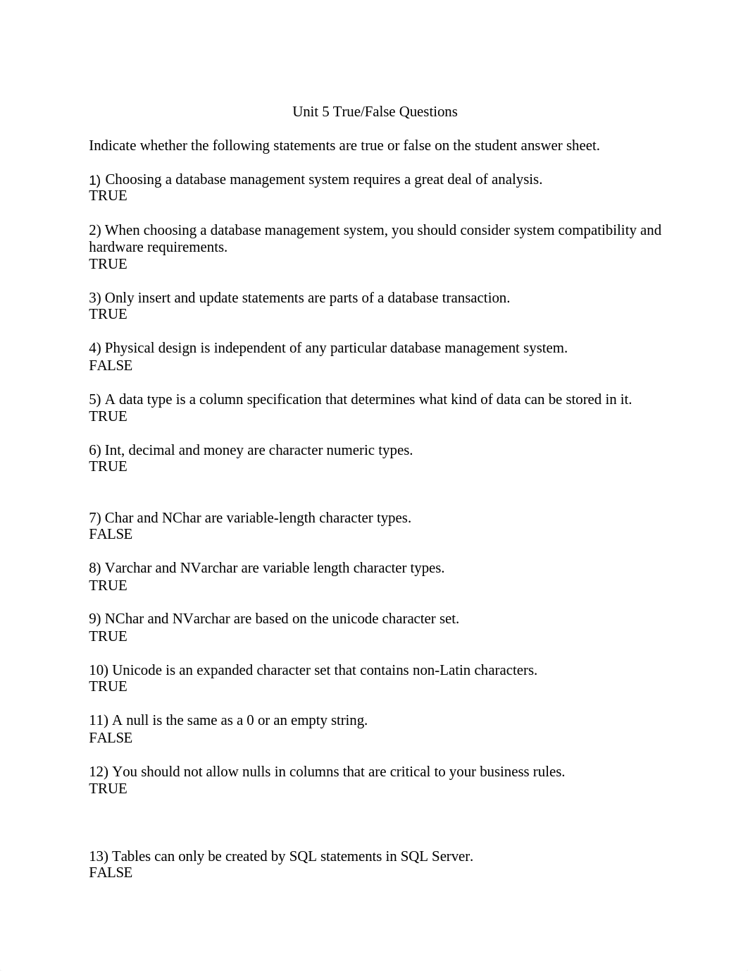 Unit 5 True or False Questions_dq2wyryr23r_page1