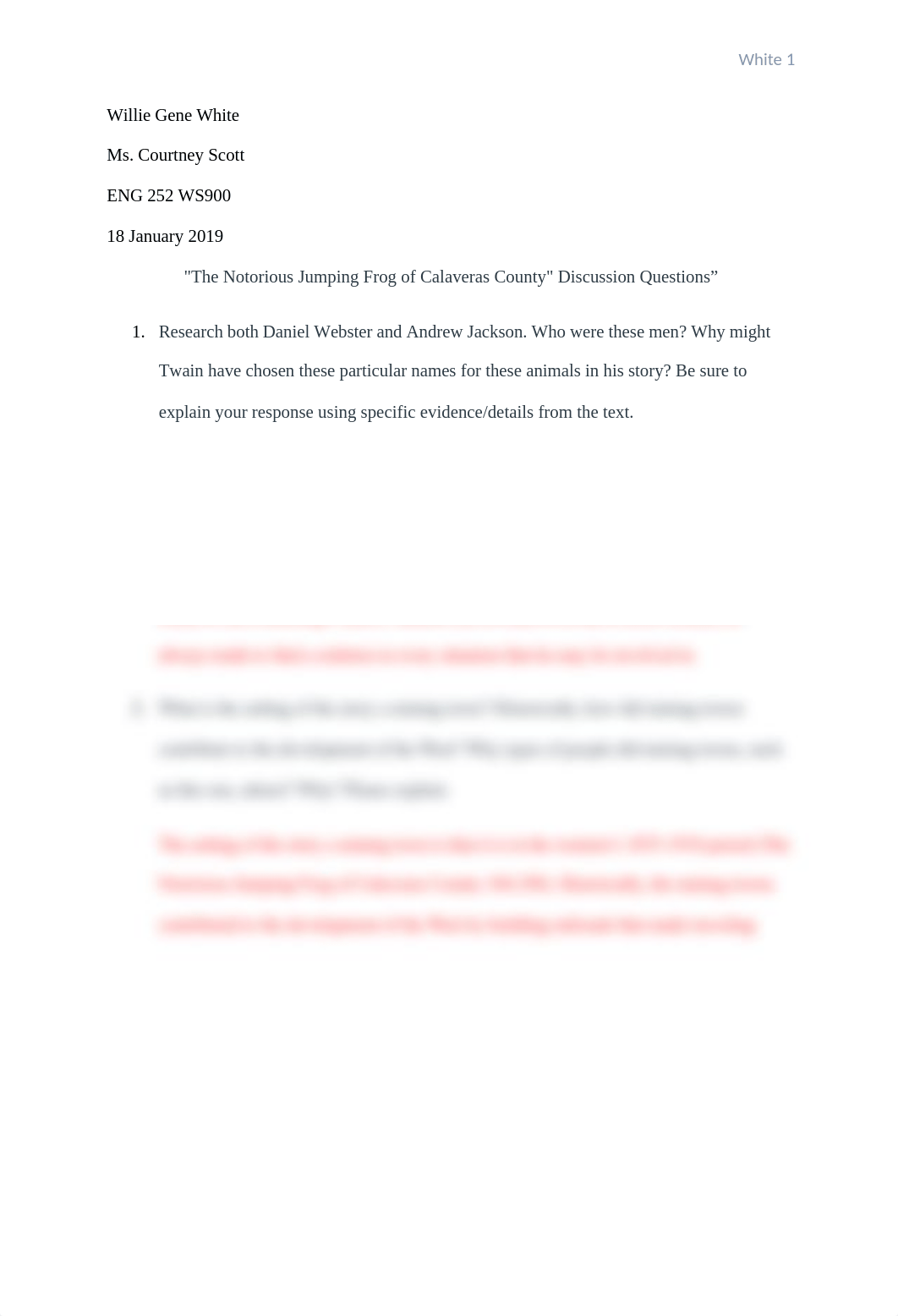 The Notorious Jumping Frog of Calaveras County Discussion Questions.docx_dq30t9cclgg_page1