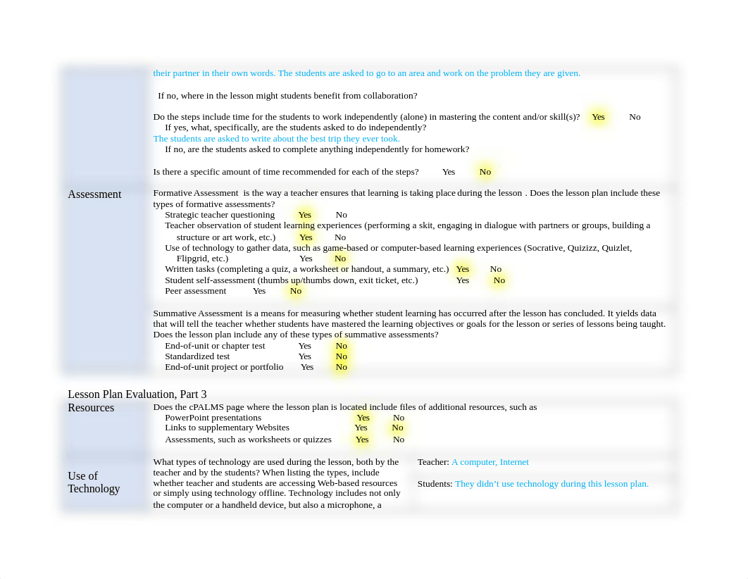 EDF 2005 Lesson Plan Evaluation and Reflection-1 Alise 6 5 22.docx_dq3cimux1jd_page3