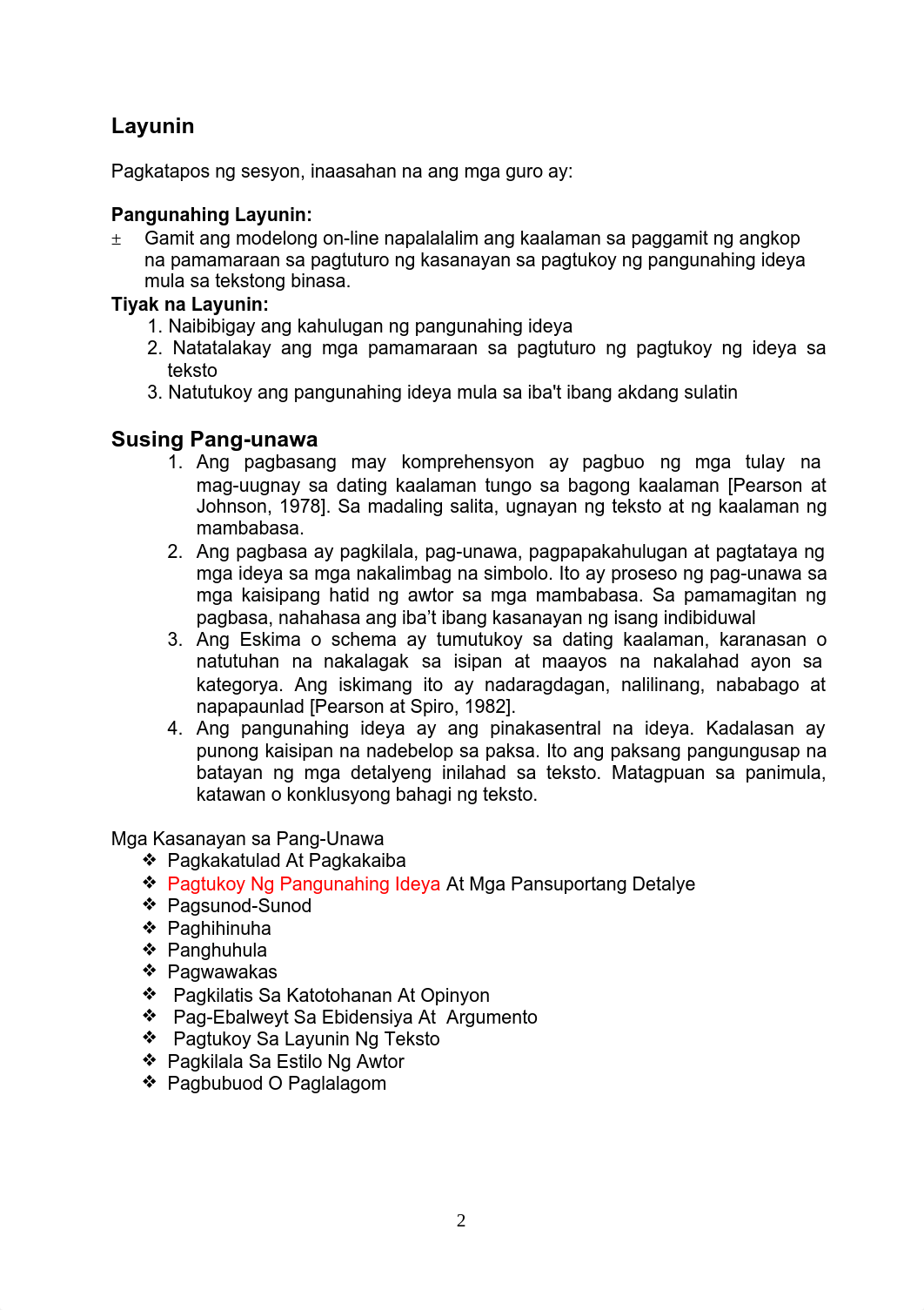 Sesyon 9 ONLINE Pagtukoy ng PAngunahing Ideya.docx.pdf_dq3frn43yc8_page2