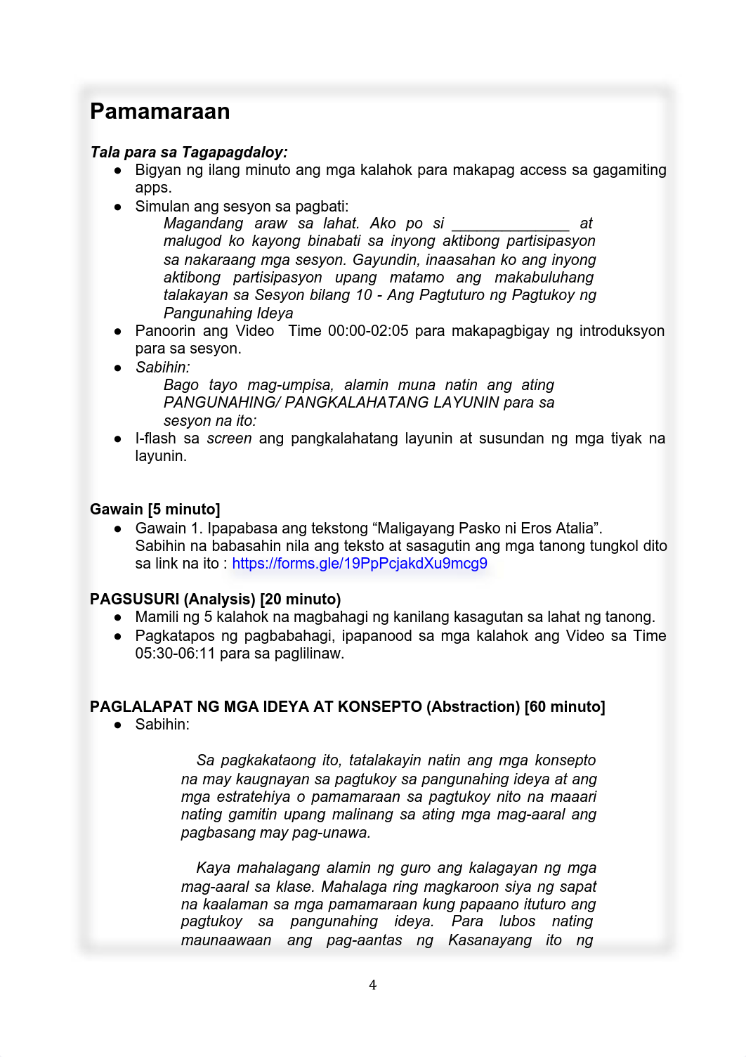 Sesyon 9 ONLINE Pagtukoy ng PAngunahing Ideya.docx.pdf_dq3frn43yc8_page4