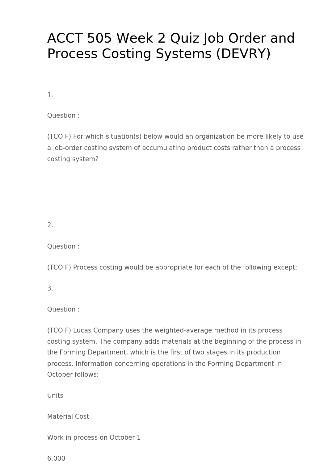 ACCT 505 Week 2 Quiz Job Order and Process Costing Systems (DEVRY)_dq3nq0953f9_page1