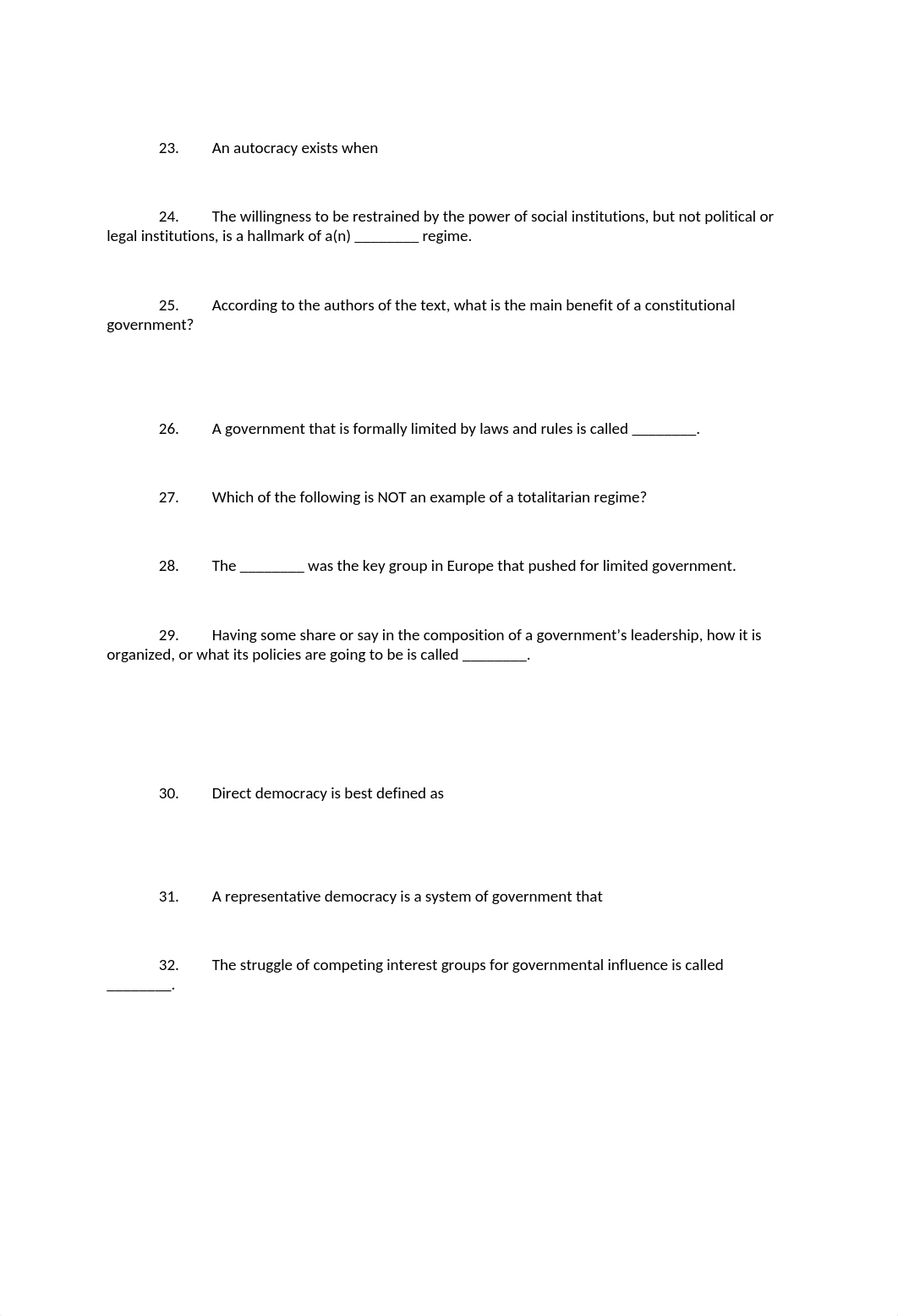 PSC 101 EXAM 1 STUDY GUIDE.docx_dq44vtarcqf_page3