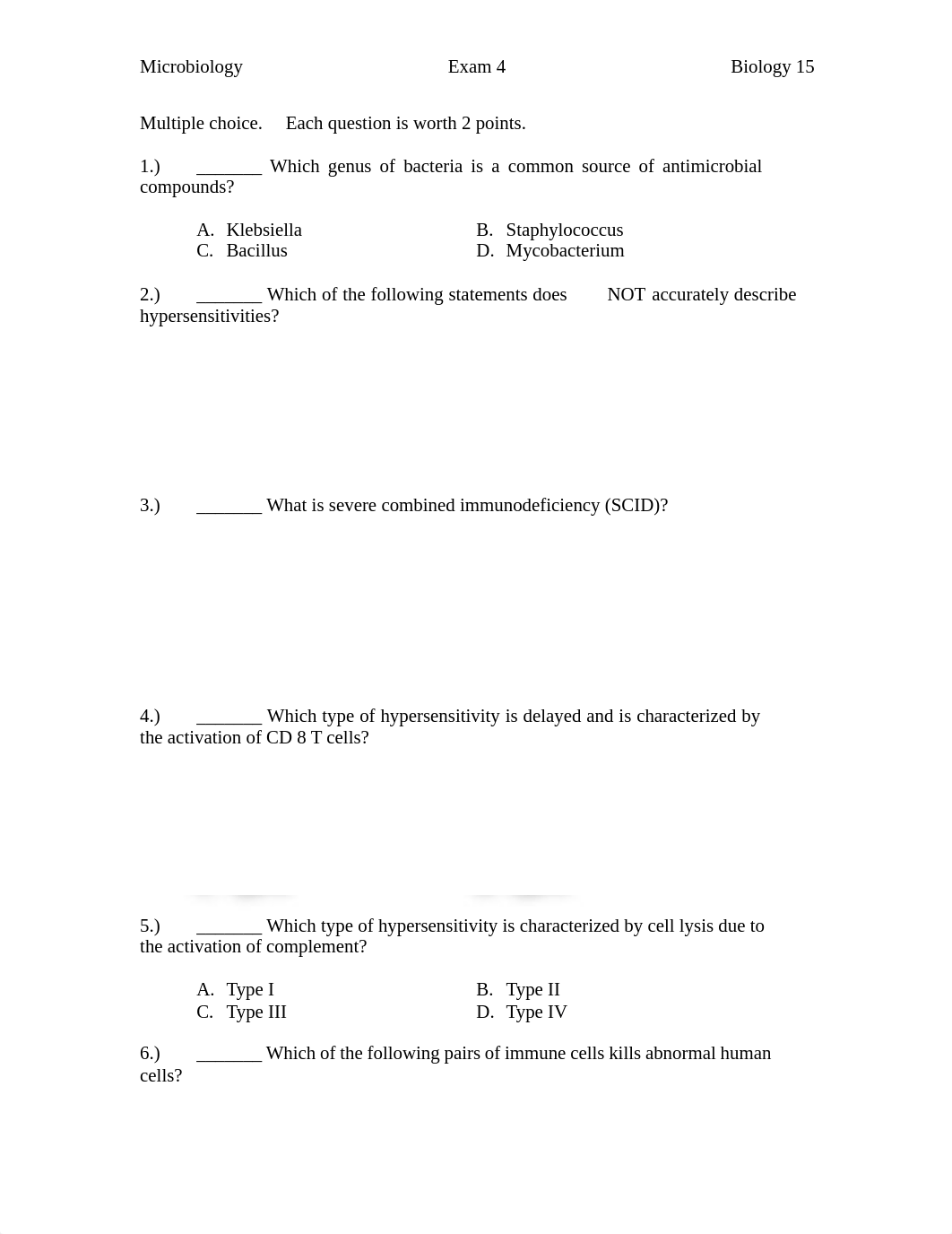 Lecture Exam #4 Biology 15 2007 Summer.pdf_dq45uyeo45u_page2