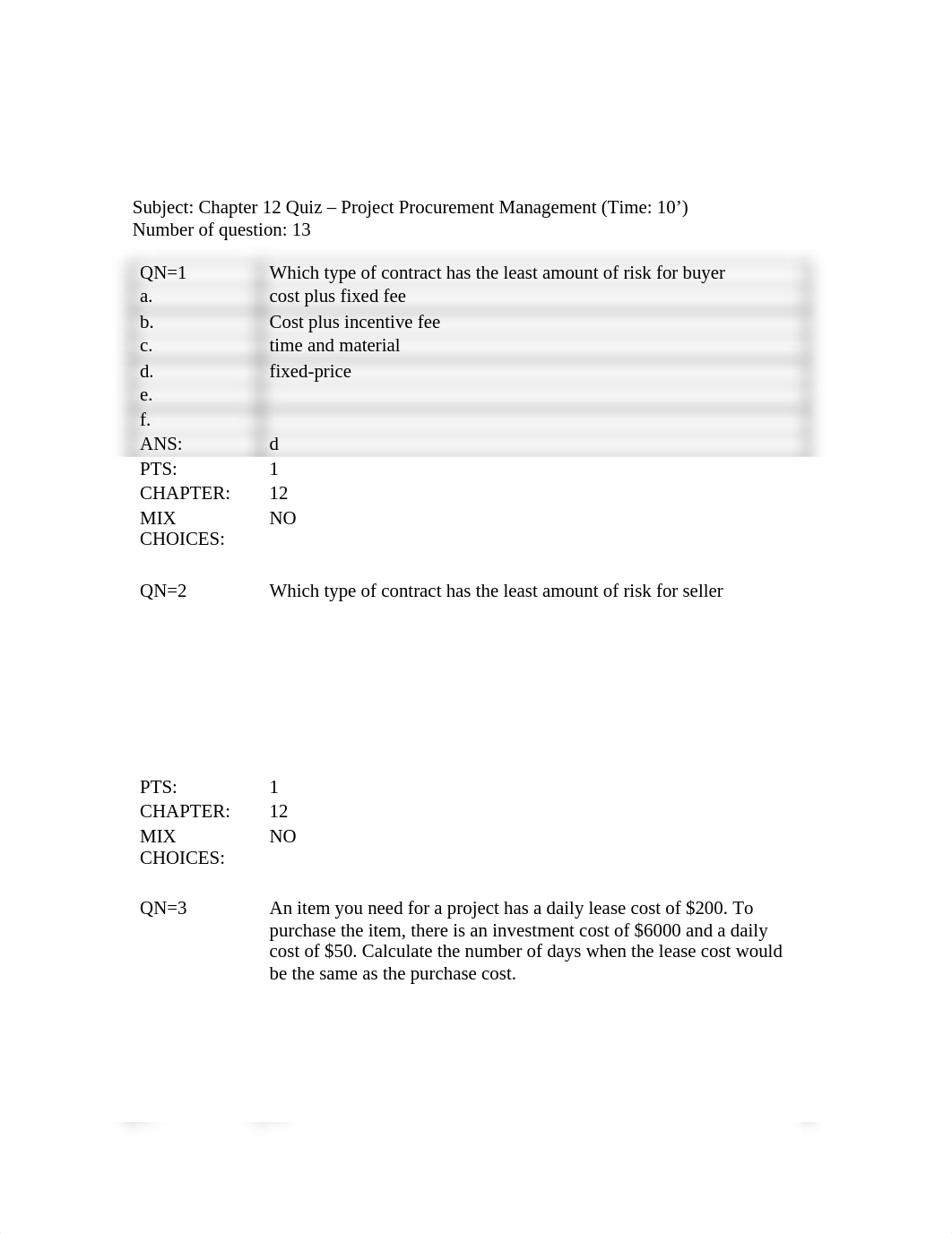 Chapter 12 Quiz - Project Procurement Management_dq4fn4biffs_page1