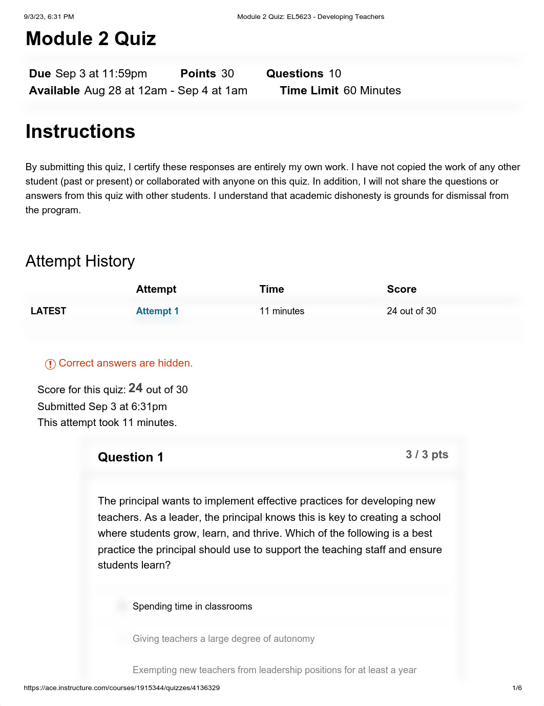 Module 2 Quiz_ EL5623 - Developing Teachers.pdf_dq4g9cvs7ns_page1