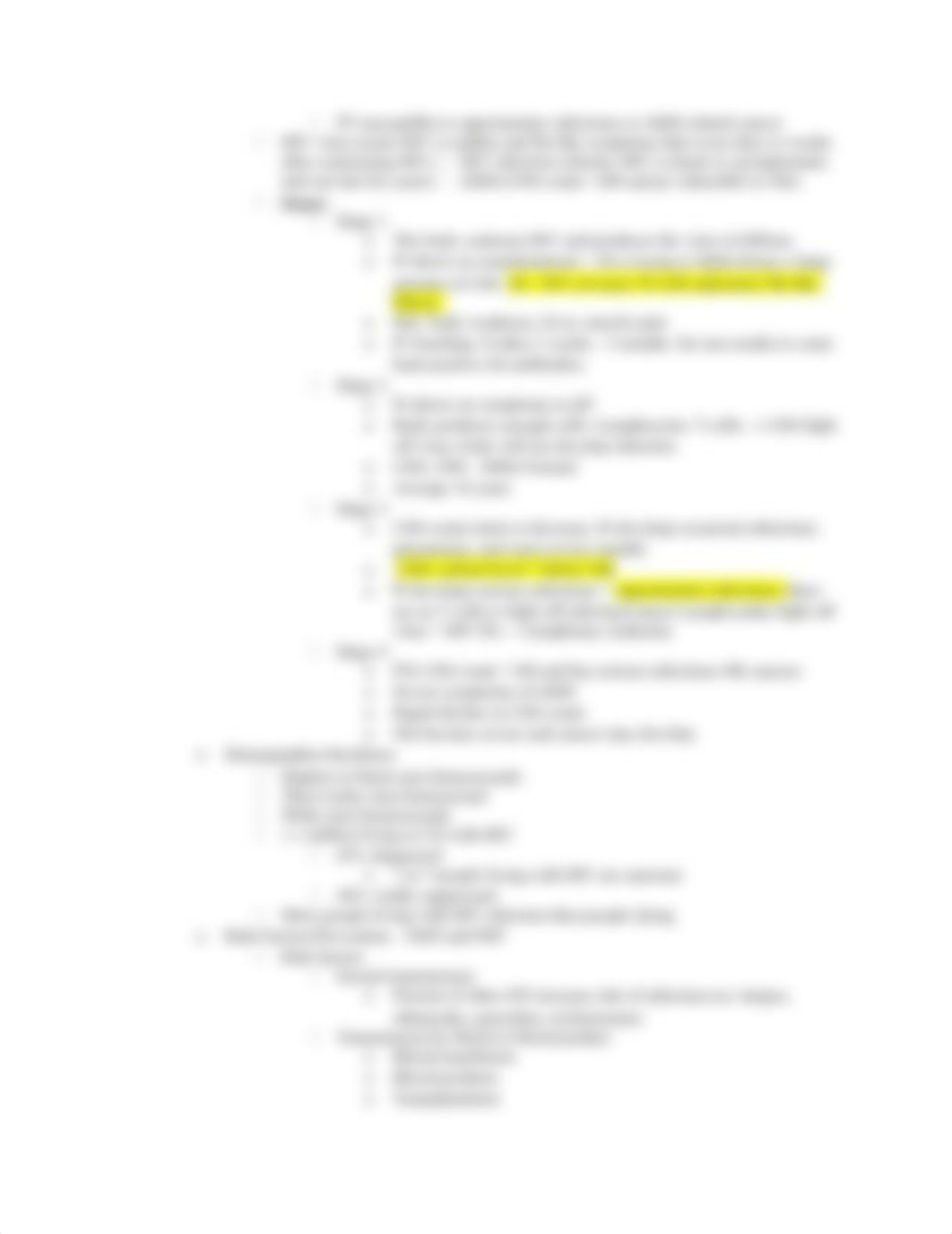 MEDSURG2 test 1 study guide -HIV:AIDS, SLE, RA, OA, blood transfusion.docx_dq563n94ict_page3