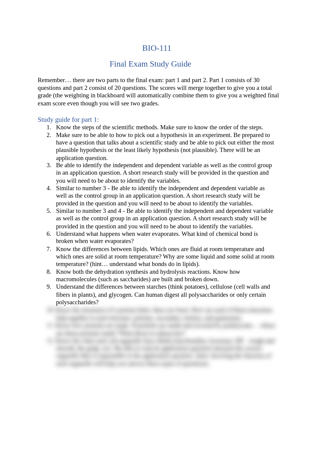 BIO-111 Final Exam Study Guide.docx_dq62d085wtc_page1