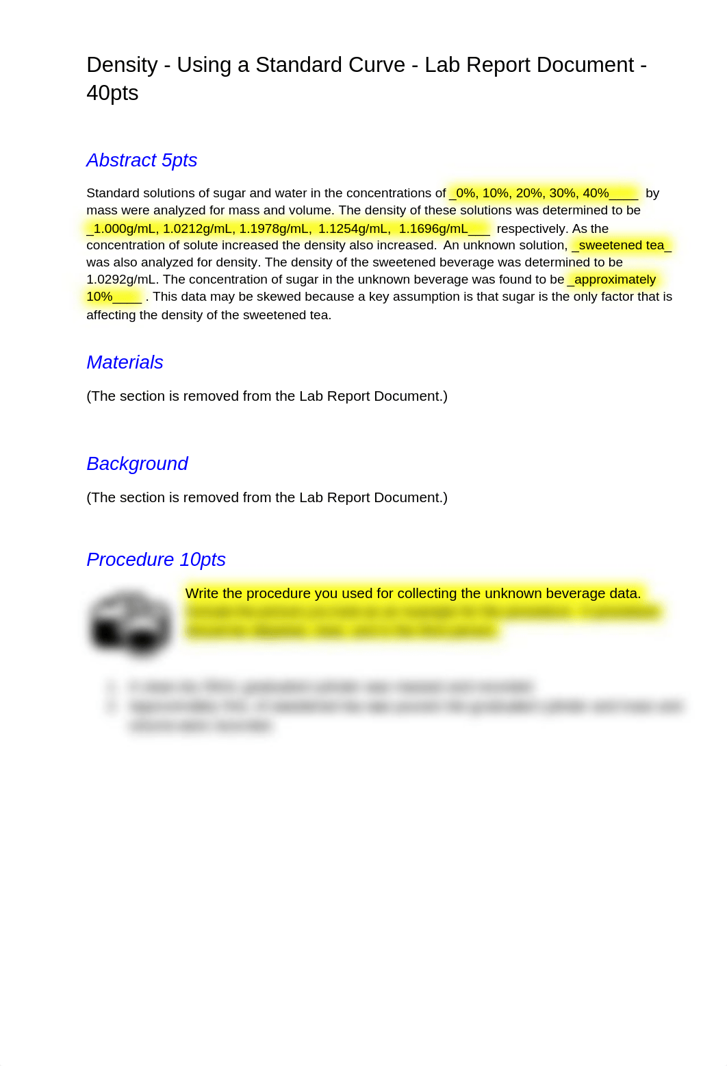 Lab Report Document - Density - Using a Standard Curve (1).docx_dq6664958sg_page1