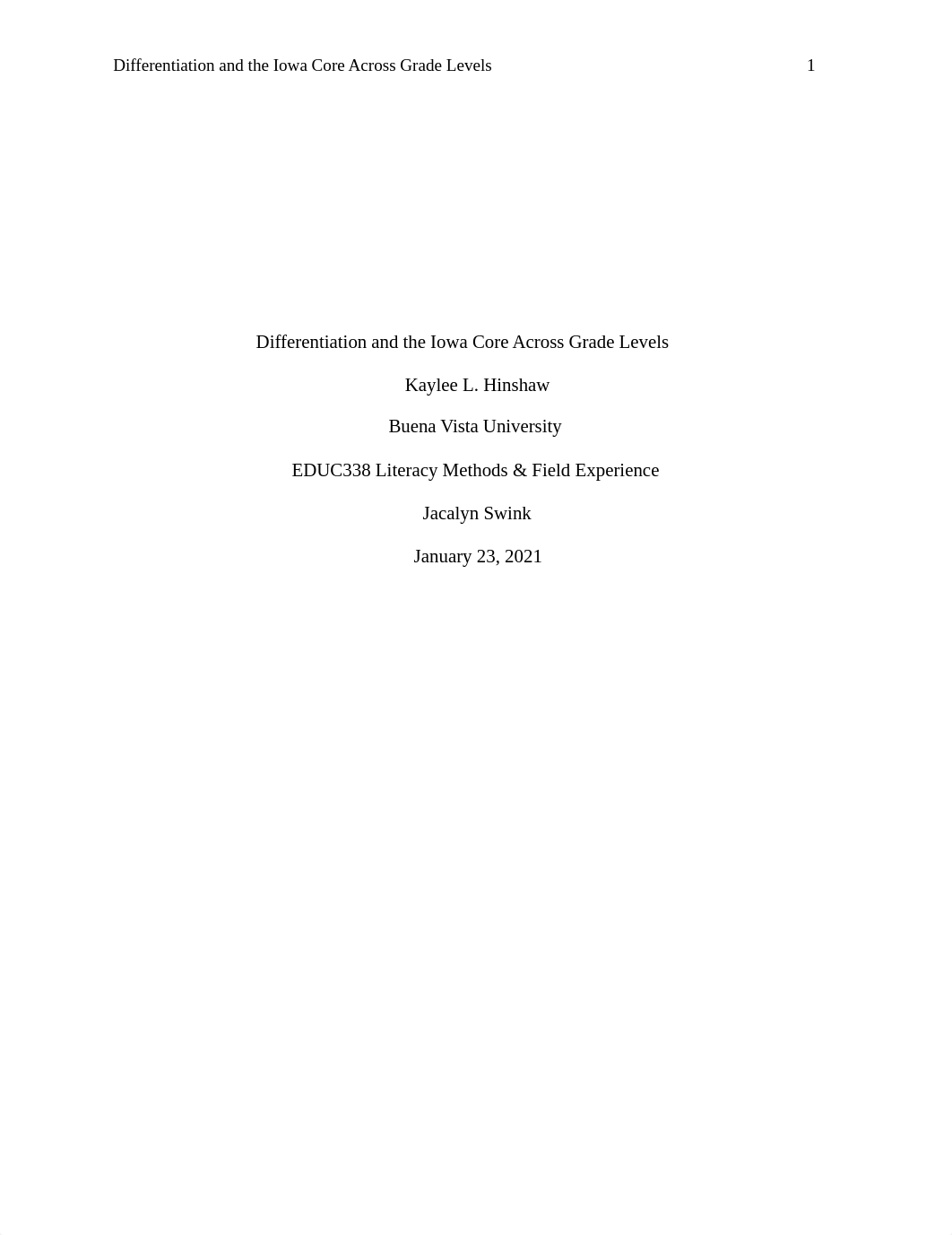 Differentiation and the Iowa Core Across Grade Levels .docx_dq67hozvo1r_page1