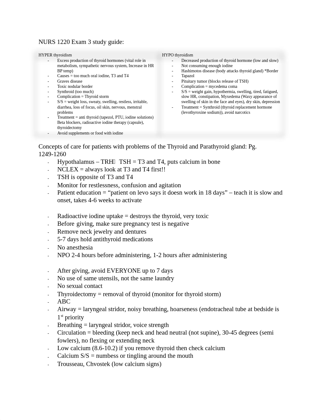 NURS 1220 Exam 3 study guide.docx_dq6ddpwjdj8_page1