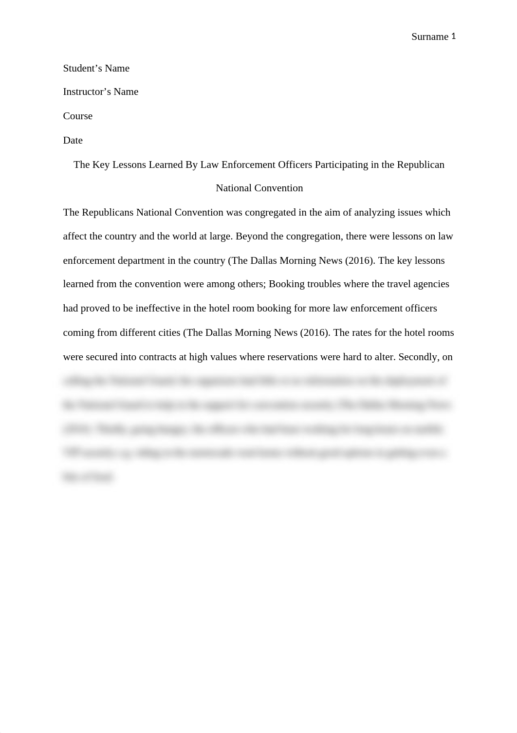 What are the key lessons learned by law enforcement officers participating in the Republican Nationa_dq6l8mq56oq_page1