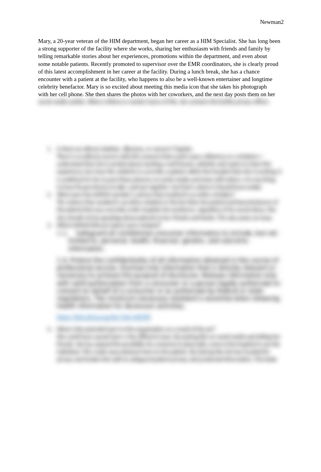 HIT Internship Case Study I. Privacy-Confidentiality.docx_dq6q186x7sb_page2