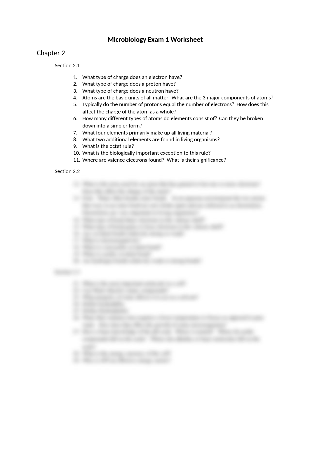 Microbiology Exam 1 Worksheet (1).doc_dq6qw8s2x5s_page1