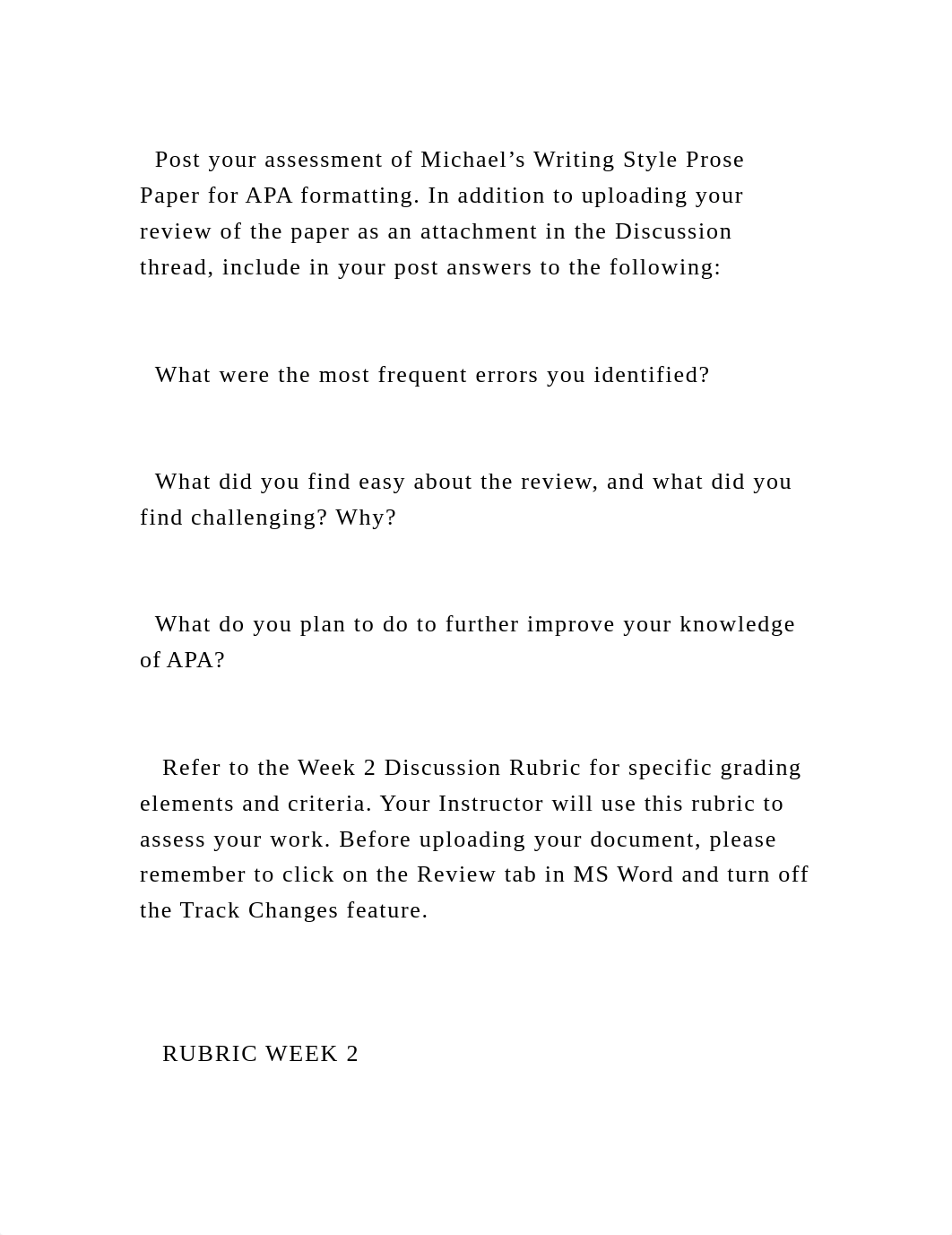 Assess Michael's Writing Style Prose Paper to identify any APA .docx_dq6ssubt5bn_page4