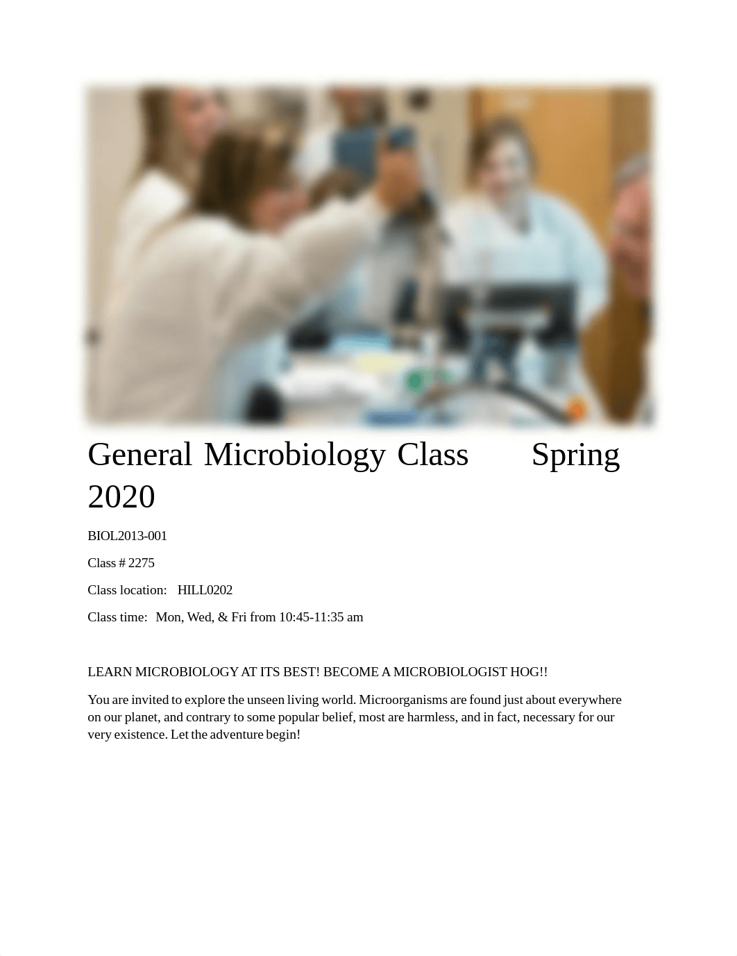 General Microbiology Class          Spring 2020.pdf_dq6wpntu7ja_page1