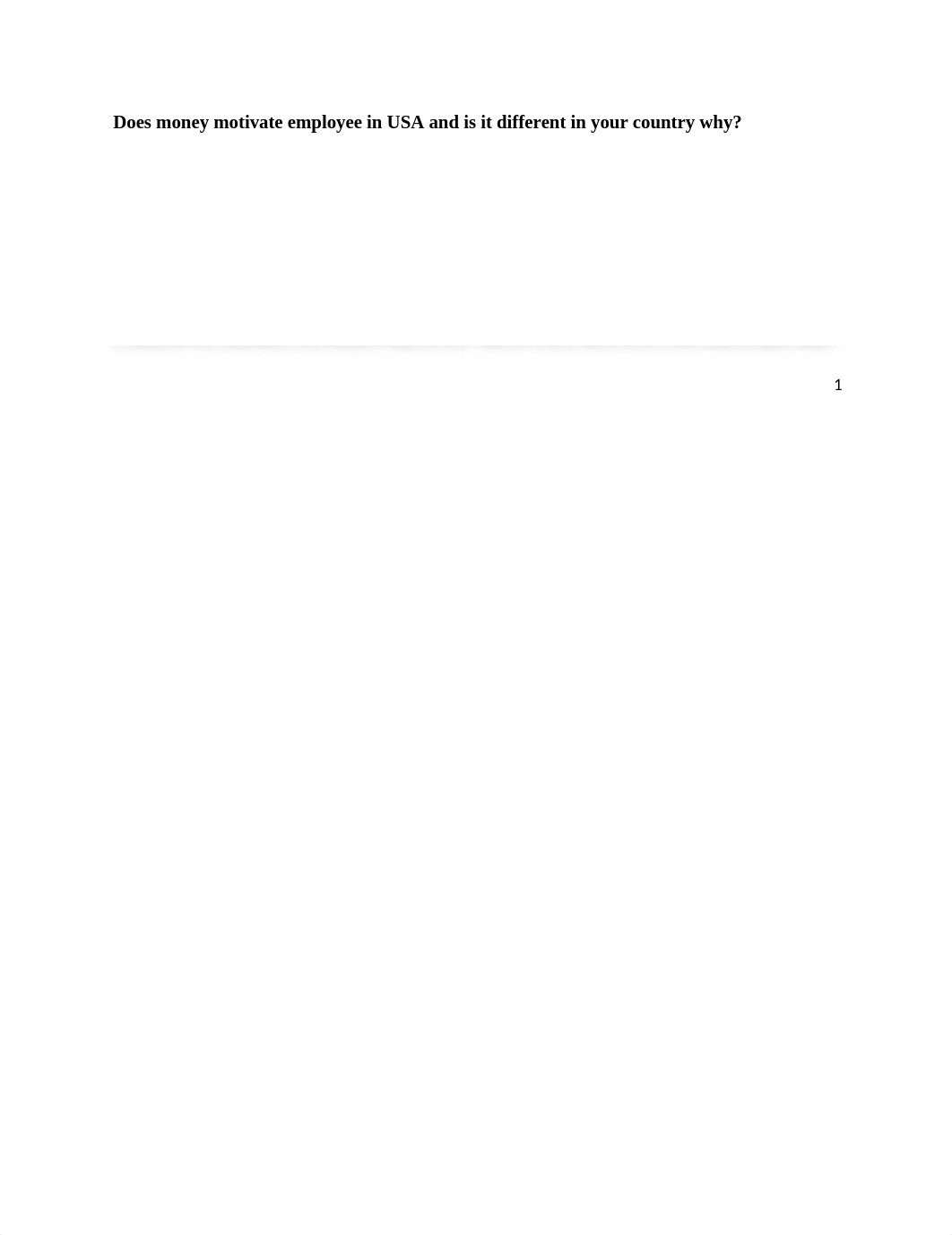 Does money motivate employee in USA and is it different in your country why_dq6y7gd38o7_page1