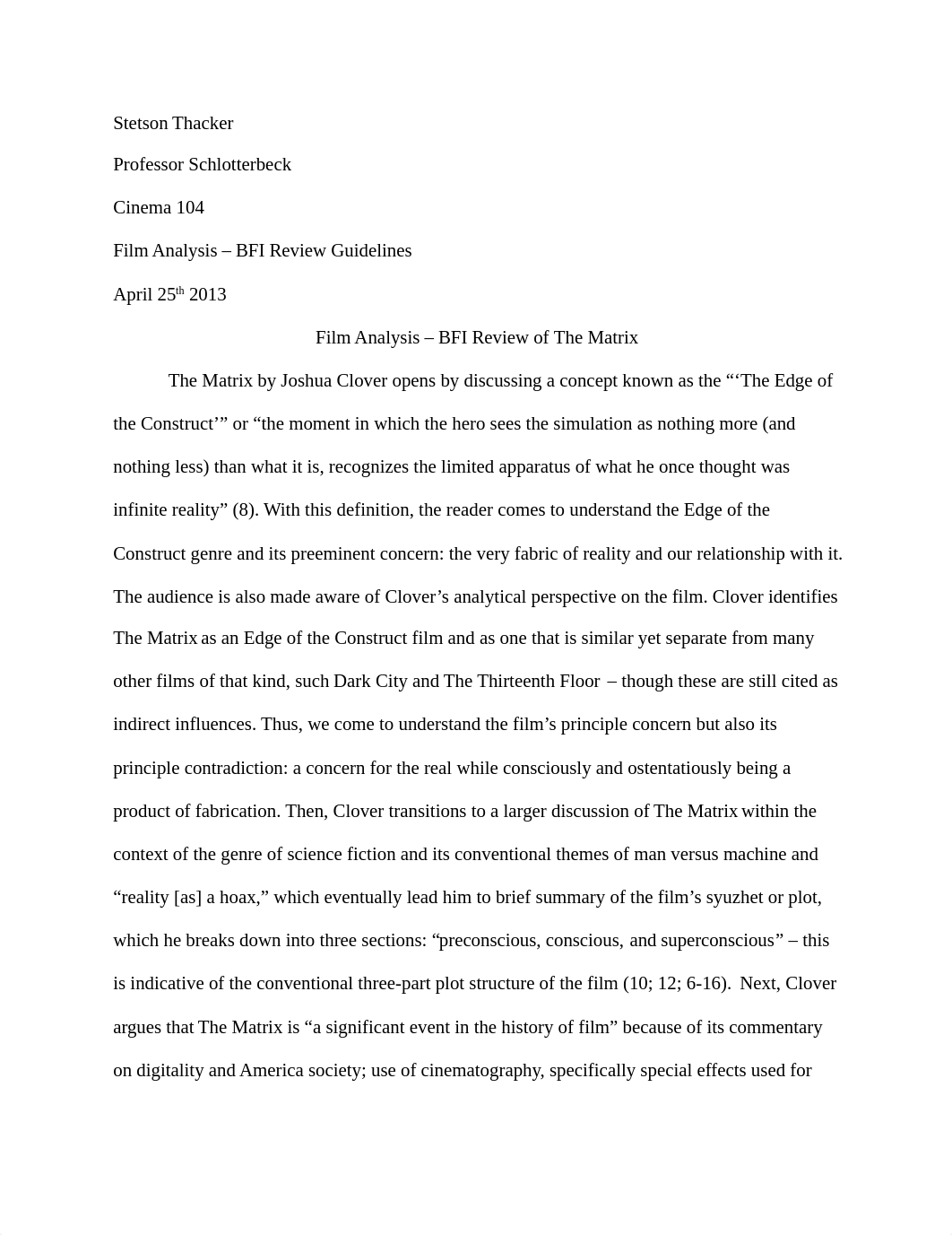 Analysis of The Matrix_dq702nyct57_page1