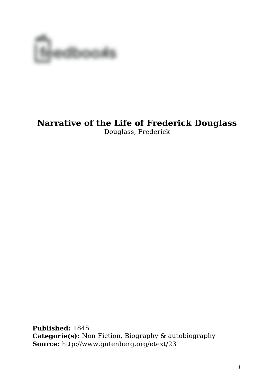 Frederick Douglass - Narrative of the Life of Frederick Douglass_dq739fi86tz_page1