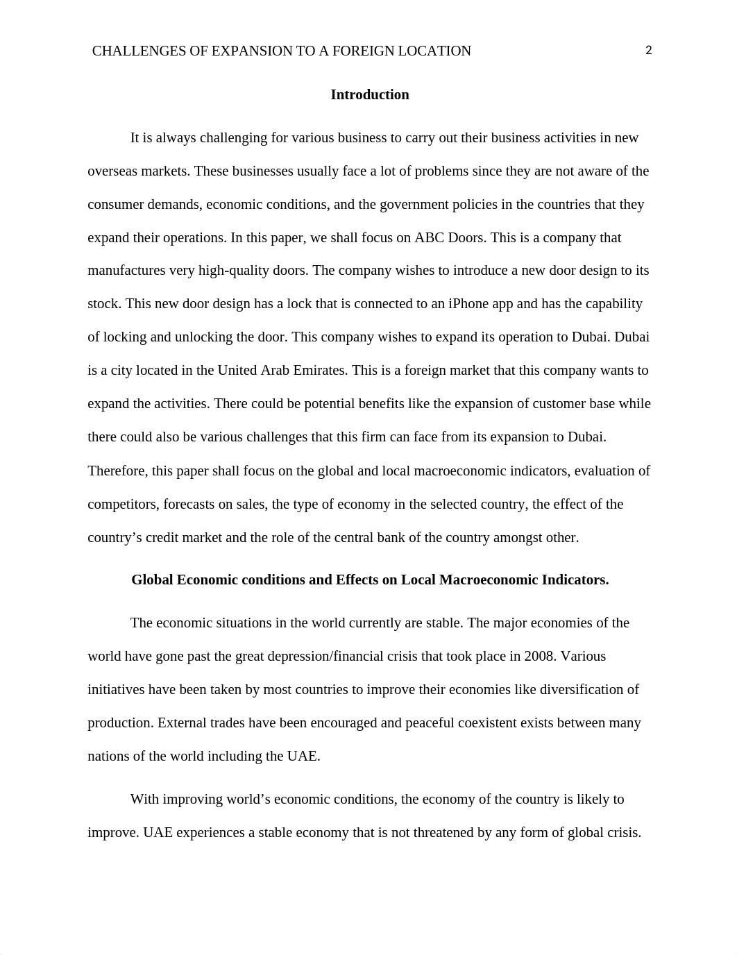 CHALLENGES OF EXPANSION TO A FOREIGN LOCATION_dq73lls3csv_page2