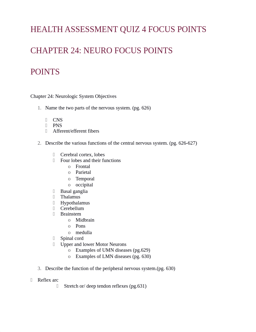 HEALTH ASSESSMENT QUIZ 4 FOCUS POINTS.docx_dq74ab7g9sd_page1