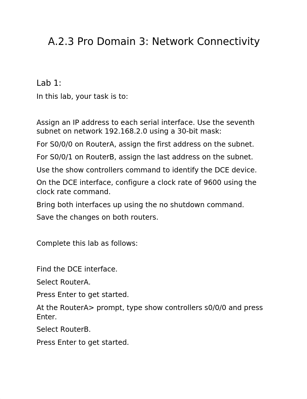 Pro Domain 3 Network Connectivity Labs.docx_dq75yq1bmj0_page1