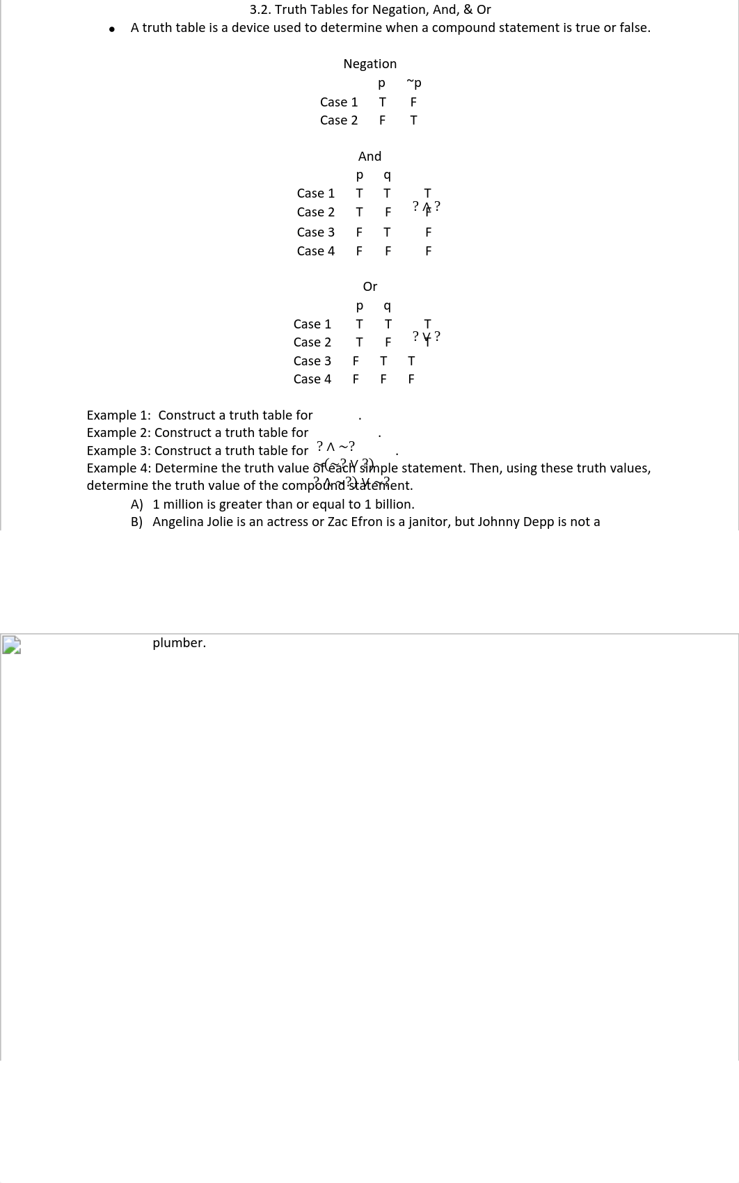 3.2 Truth Tables for Negation, And, & Or PDF.pdf_dq7l543xetu_page1