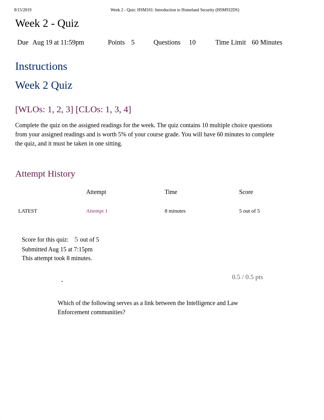 Week 2 - Quiz_ HSM101_ Introduction to Homeland Security (HSM932DS).pdf_dq7rau3a9jx_page1