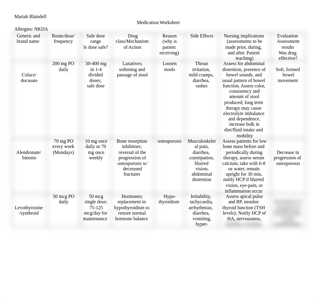 Clinical 4 Medication Worksheet.docx_dq7u6u93s1d_page1