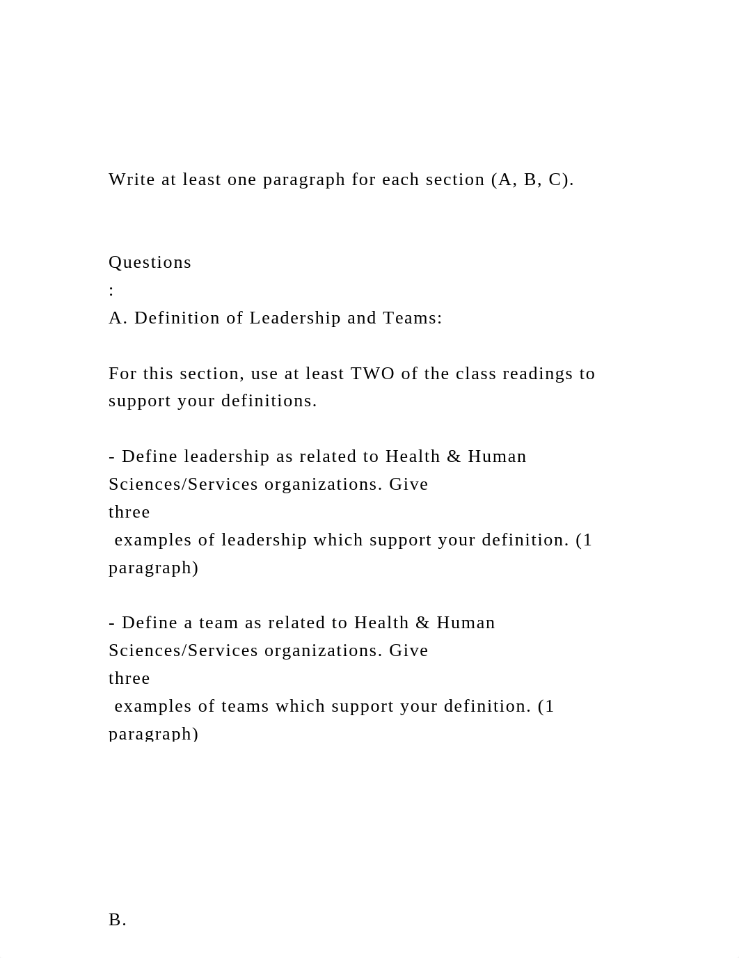 Write at least one paragraph for each section (A, B, C).  .docx_dq7ufdfc0ar_page2