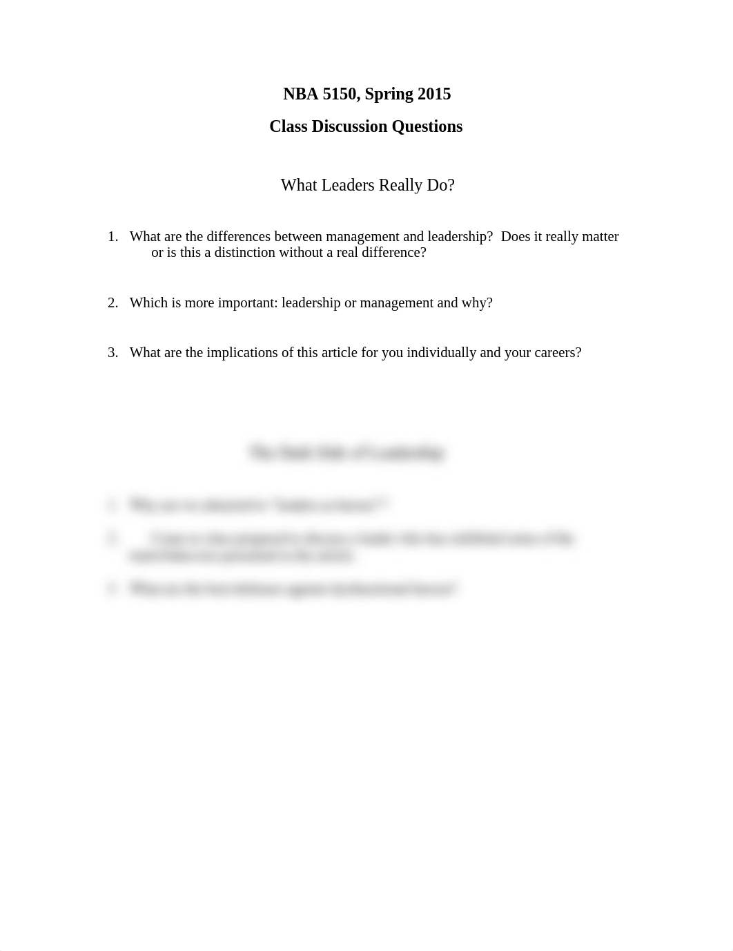 Study Questions - What do Leaders Really Do?_dq7z1xusarp_page1