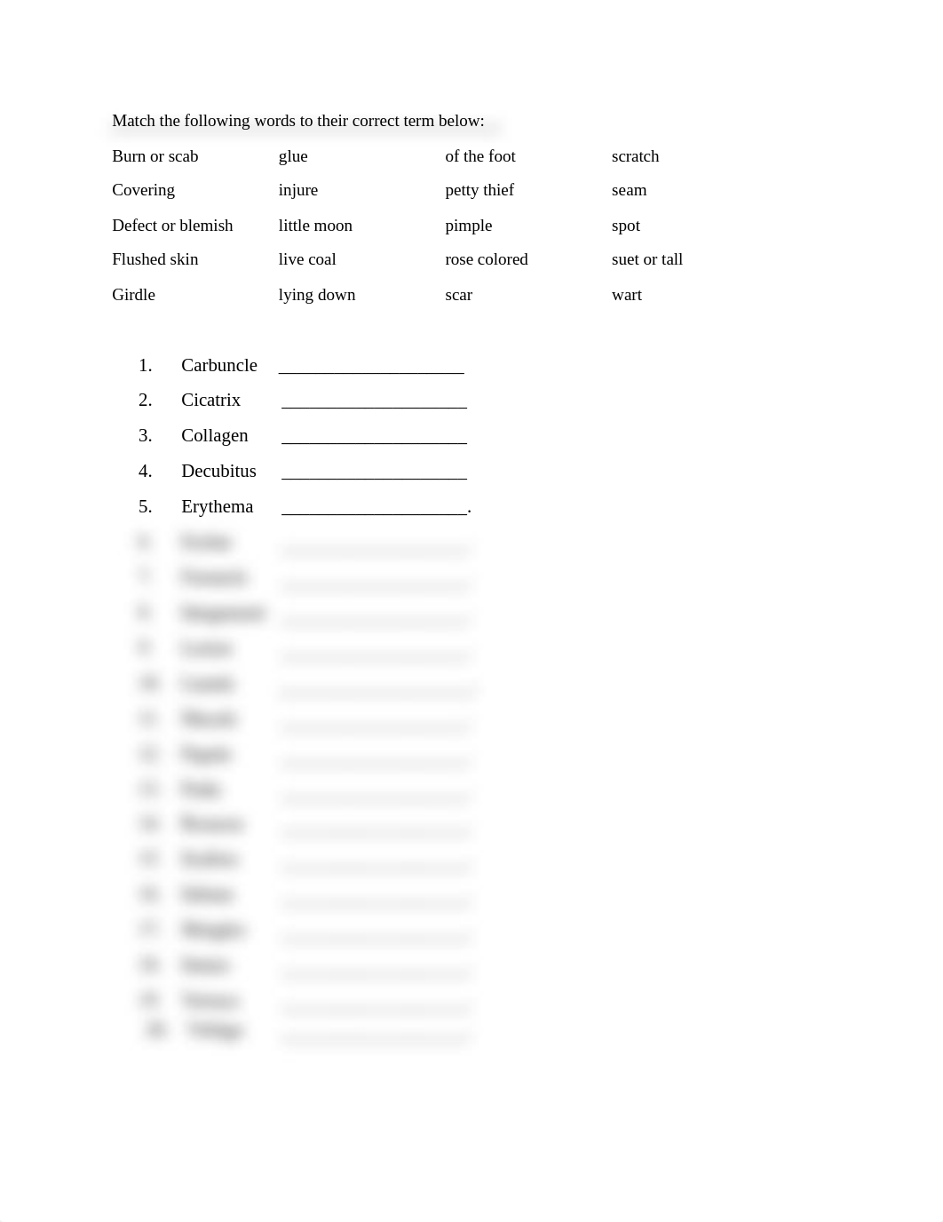 Ch 7 Dermatology Homework sheets BLANKS.docx_dq85wksr6sj_page2