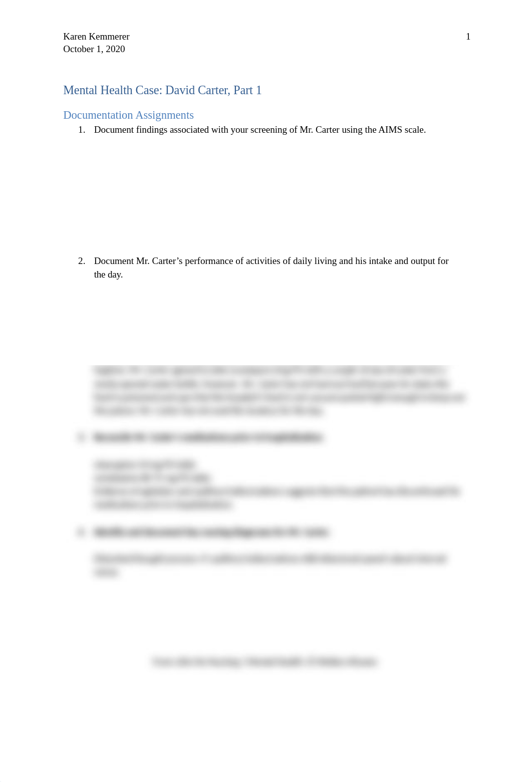 n234 MH clinical week 7 David Carter documentation.docx_dq86kdj6f94_page1