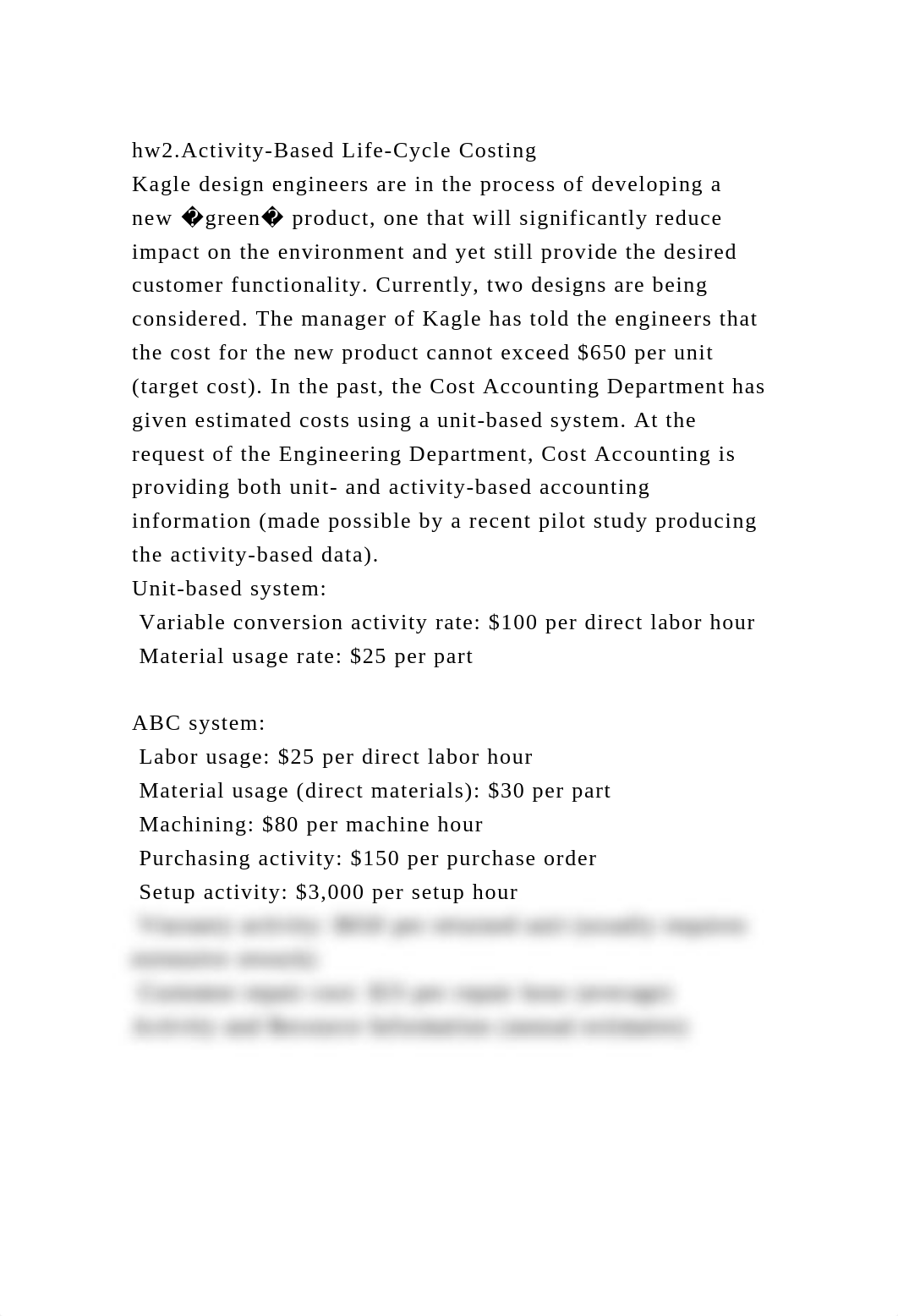 hw2.Activity-Based Life-Cycle CostingKagle design engineers are in.docx_dq8fx5uz25e_page2